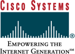 Cisco Systems logo and link